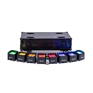 ColorKey 8-pc Charging Road Case for MobilePar Mini Hex 4 MKII gallery 2