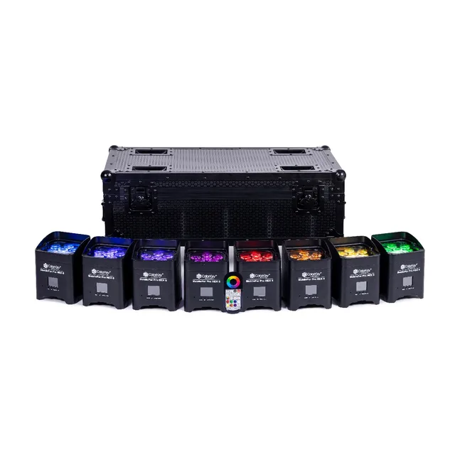 ColorKey MobilePar Pro Hex 6 (8-Pack w/ Charging Road Case)