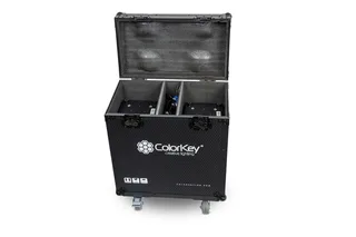 ColorKey 2-pc Creator Flight Case for Beam 150 w/ Casters (All Black) gallery 4