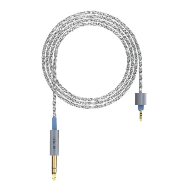 Dekoni Audio Ensemble 6.35mm Plug 52” length Braided