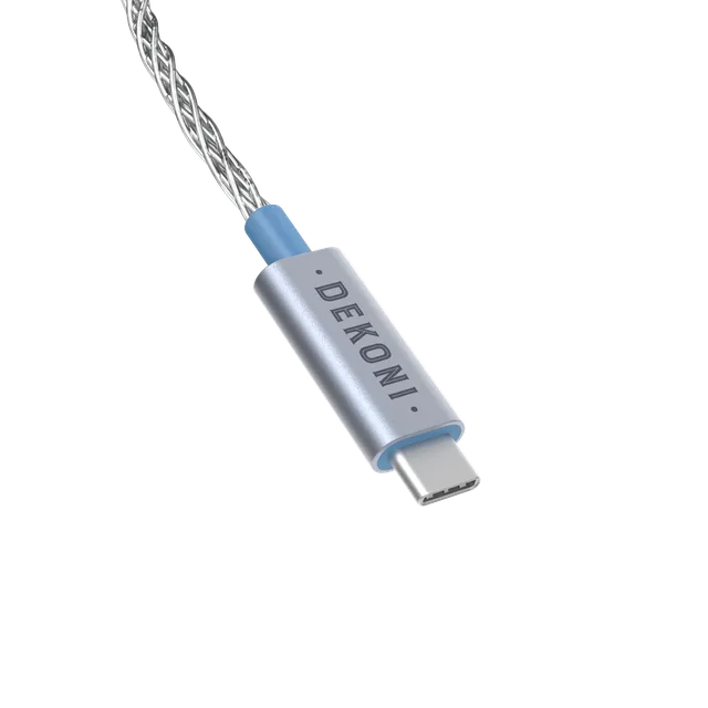 Dekoni Audio Ensemble USB-C DAC/AMP 52" length Braided