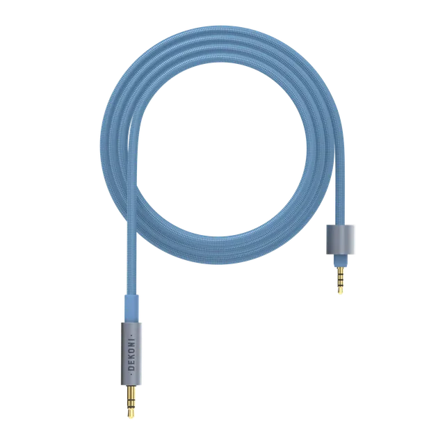 Dekoni Audio Ensemble 3.5mm  plug 64” length Nylon Jacket