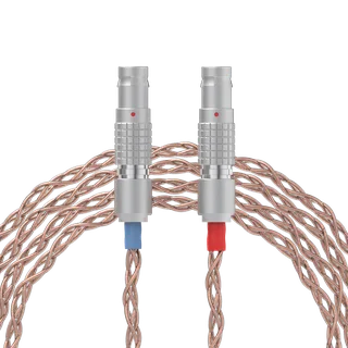 Dekoni Audio Ensemble Unbalanced 1/4" PCUHD Copper Cable with 2-Pin Lemo Utopia Headphone Connectors gallery 3