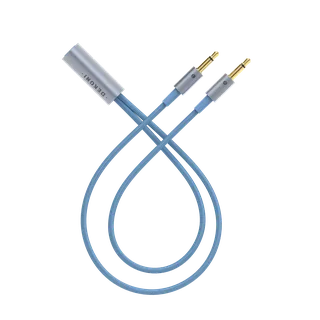 Dekoni Audio Ensemble 3.5mm Plugs Nylon Jacket Y-Split