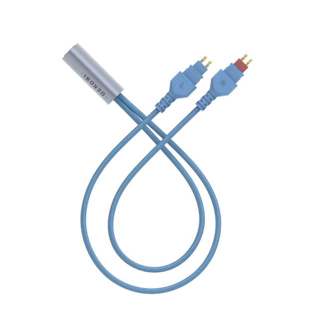 Dekoni Audio Ensemble HD600 Plugs Nylon Jacket Y-Split
