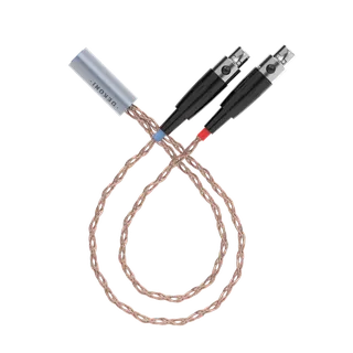 Dekoni Audio Ensemble Mini 4-pin XLR plugs Braided PCUHD Y-Split