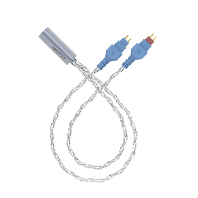 Dekoni Audio Ensemble HD600 Plugs Braided Y-Split