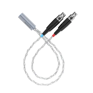 Dekoni Audio Ensemble Mini XLR Plugs Braided Y-Split