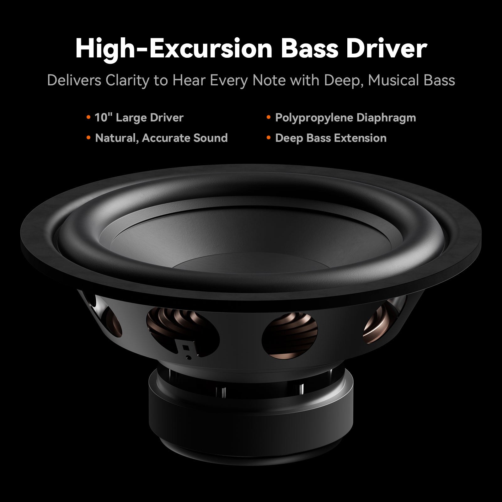 Fosi Audio SW10 Active Subwoofer gallery 1