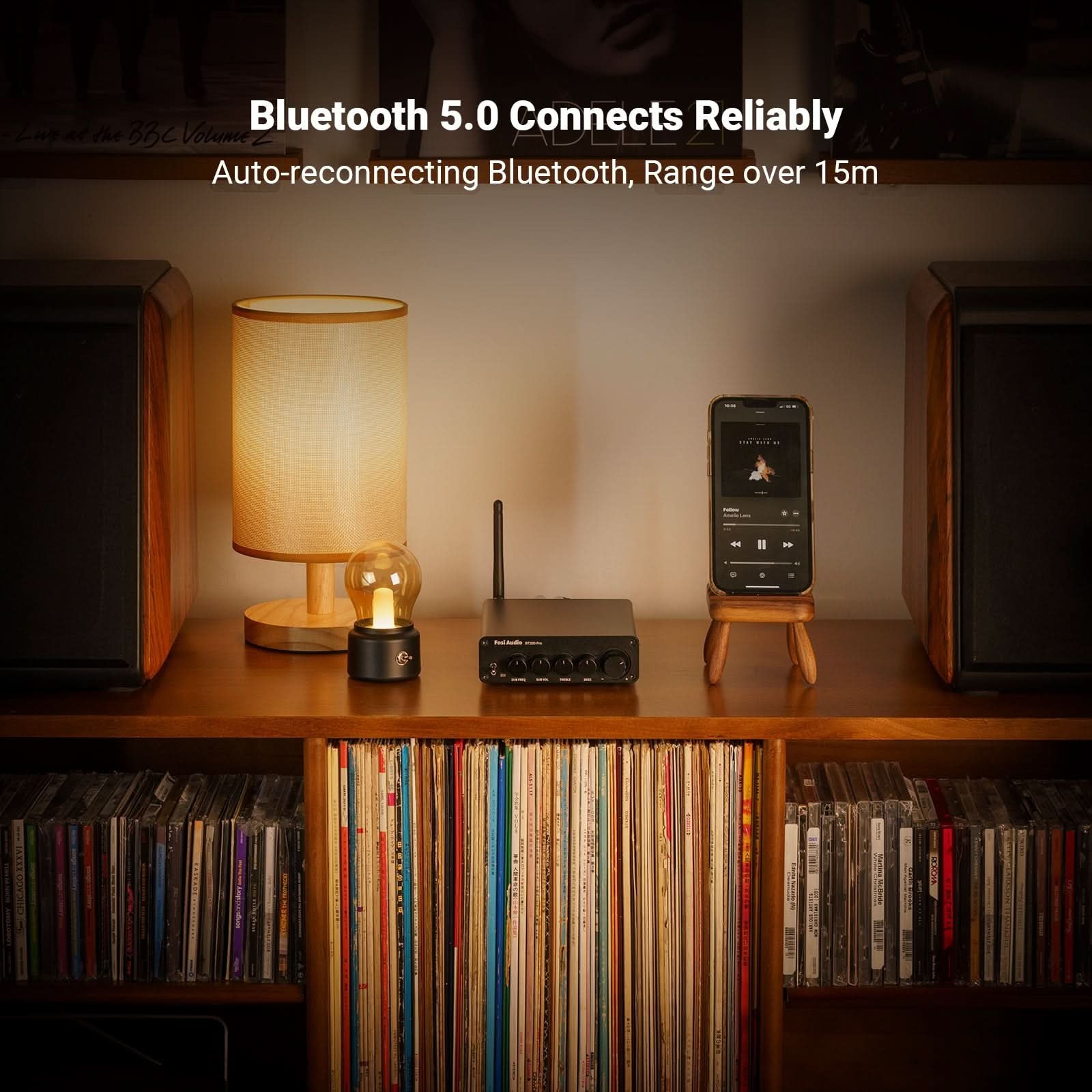 Fosi Audio BT30D PRO 2.1-Channel Bluetooth Amplifier gallery 5