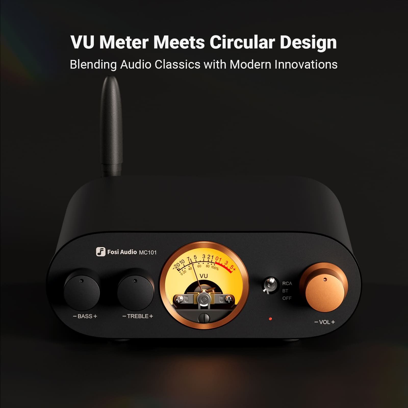Fosi Audio MC101 Bluetooth Stereo Amplifier gallery 1