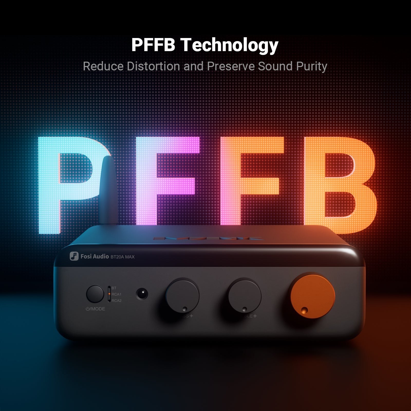 Fosi Audio BT20A MAX Bluetooth Stereo Amplifier gallery 2