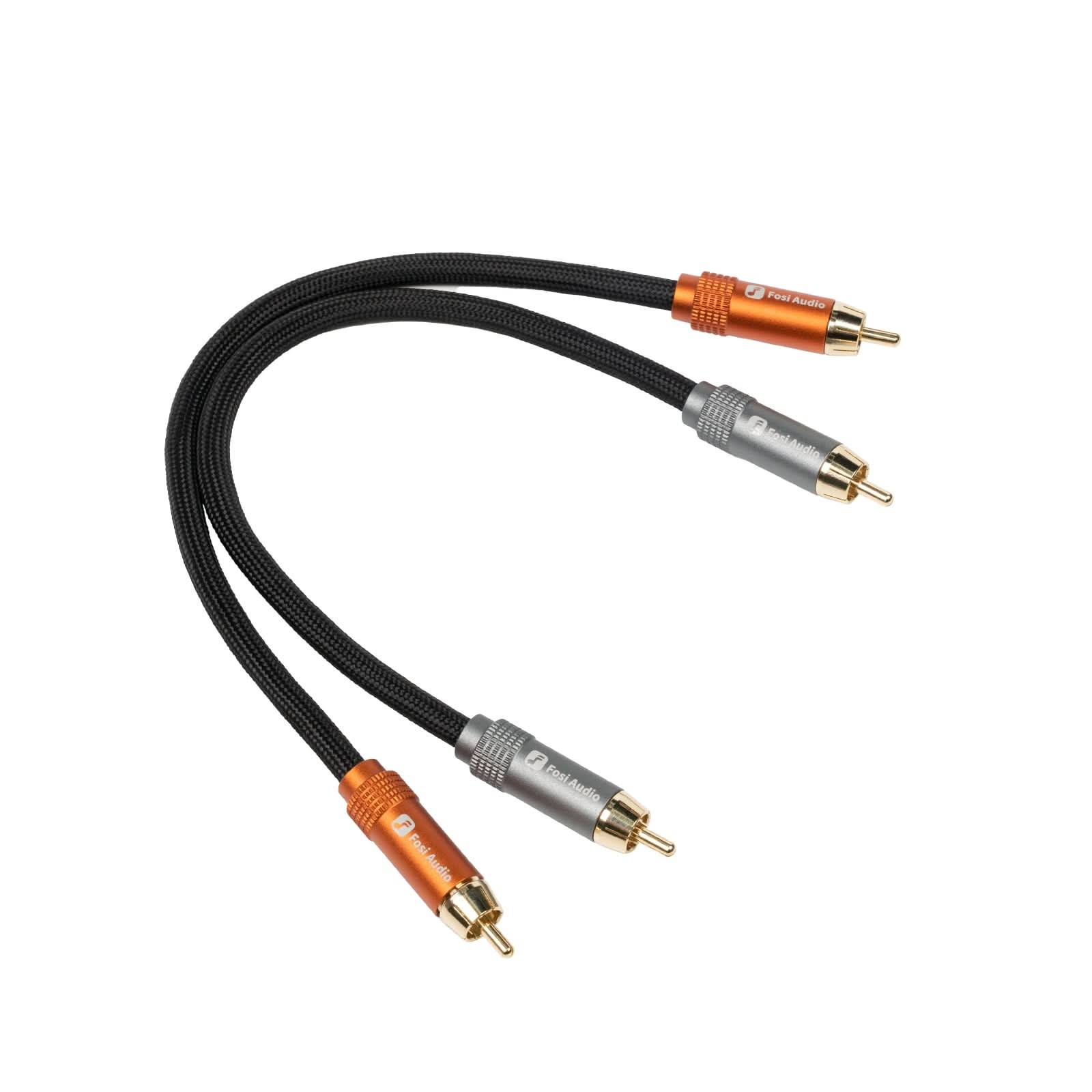 Fosi Audio 2-RCA Stereo Cable, 0.3m