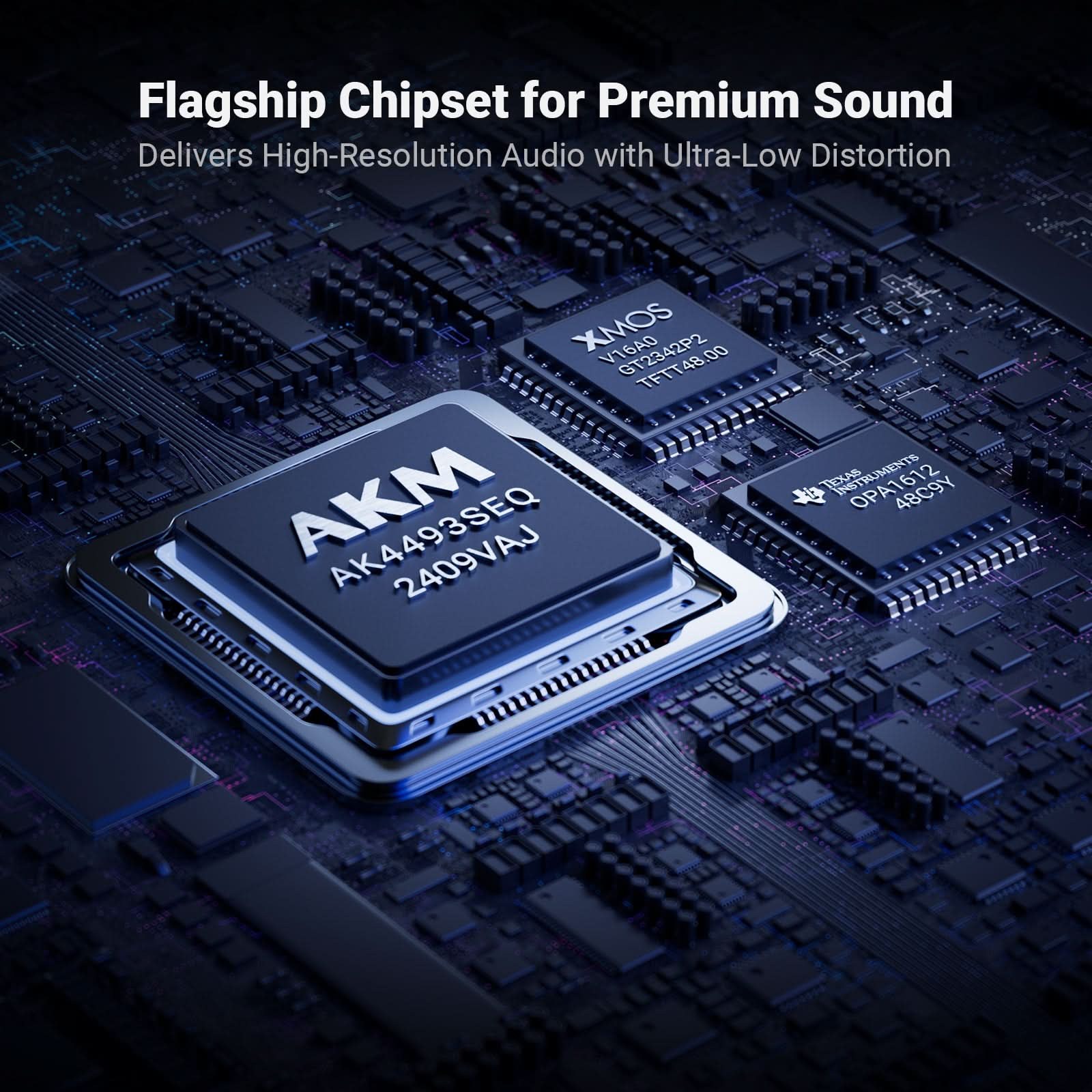 Fosi Audio Q6 Mini Desktop DAC gallery 3
