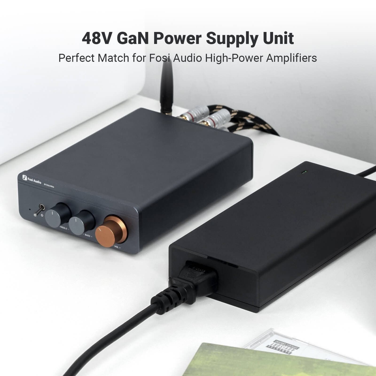 Fosi Audio 48V/5A GaN Power Supply gallery 1