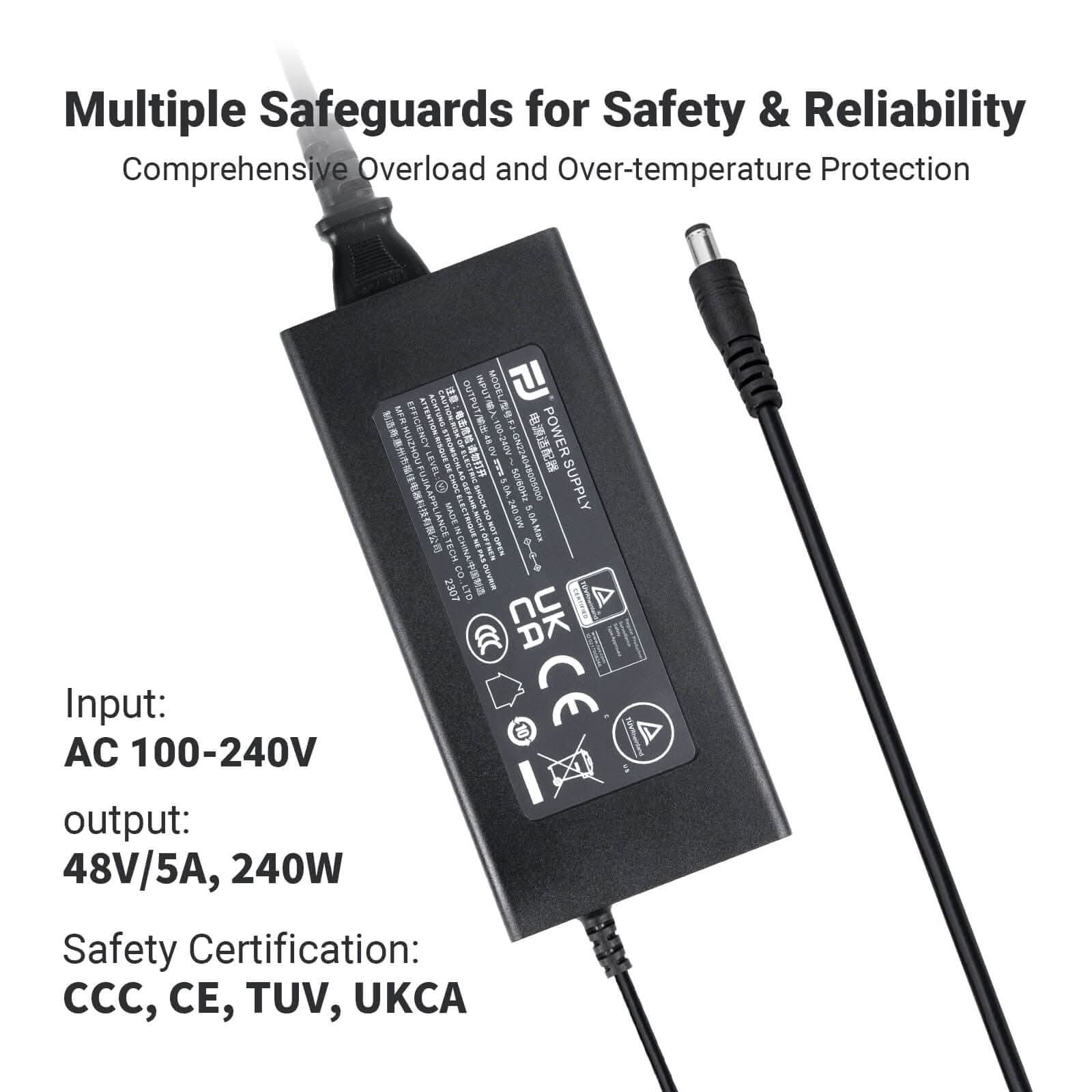 Fosi Audio 48V/5A GaN Power Supply gallery 4