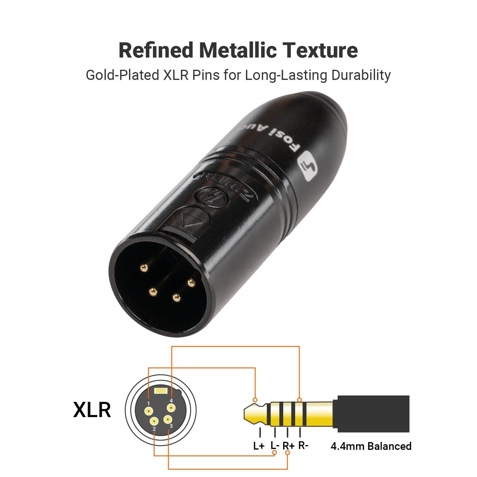 Fosi Audio XLR Adapter for i5 Headphones gallery 2