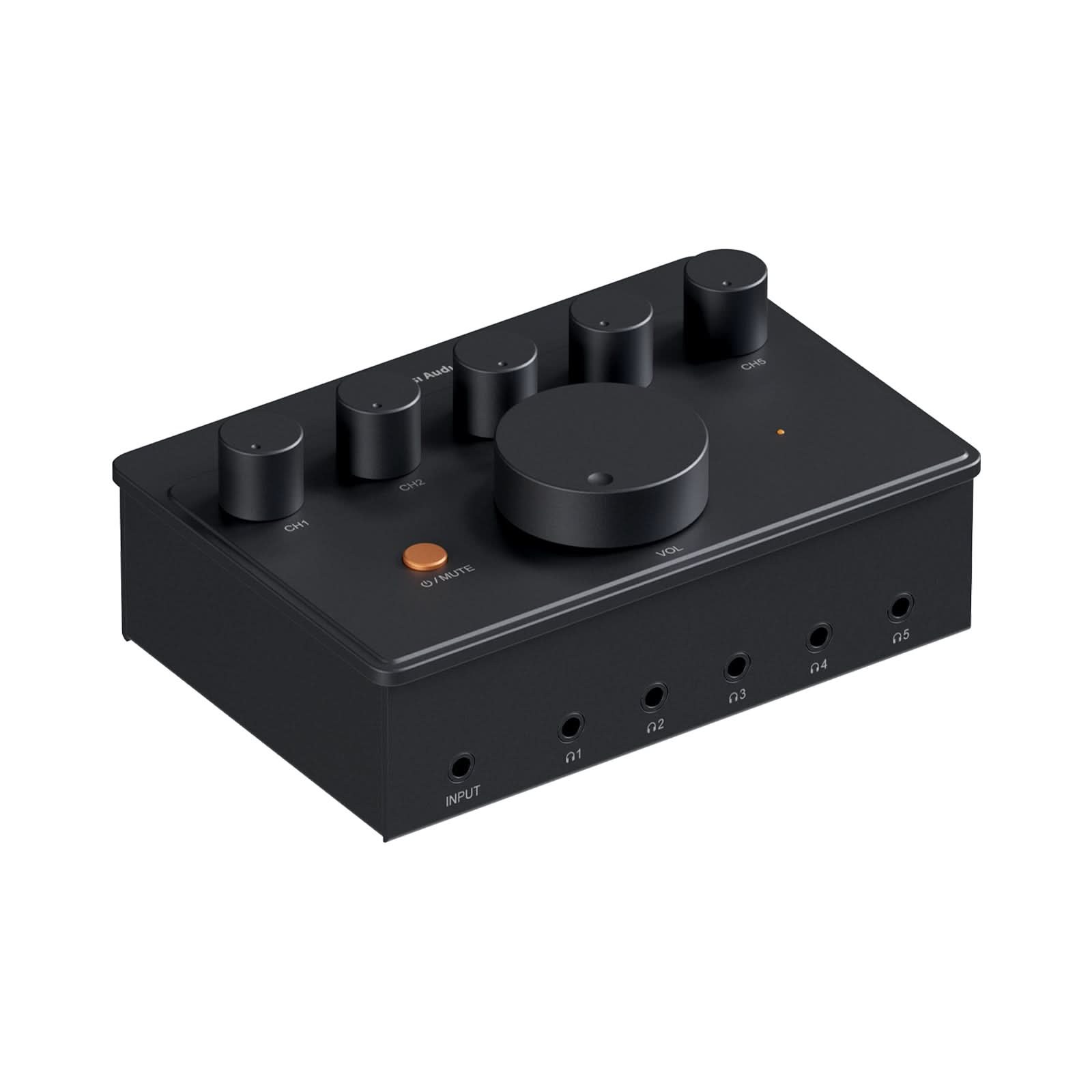 Fosi Audio PH05 5-Channel Headphone Amp
