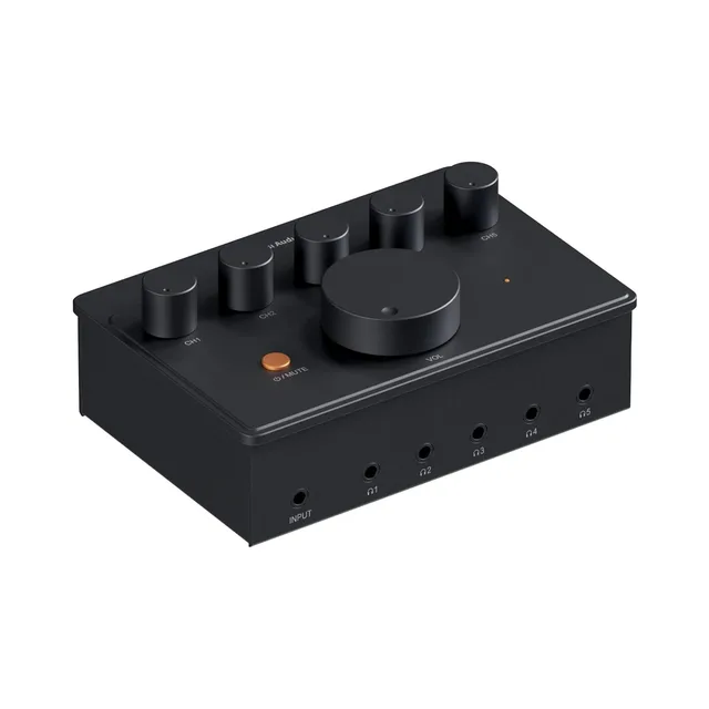 Fosi Audio PH05 5-Channel Headphone Amp