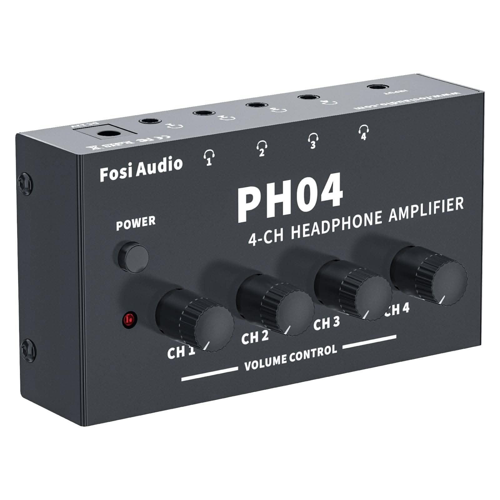 Fosi Audio PH04 4-Channel Headphone Amp/Splitter