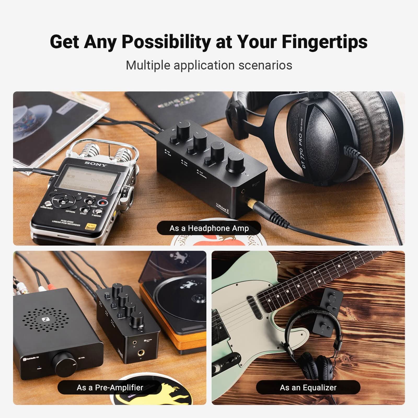 Fosi Audio SK01 Headphone Amp/Preamp gallery 7