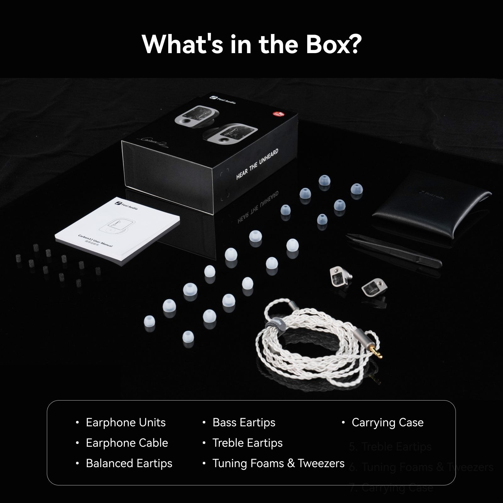 Fosi Audio Carbon12 Carbon-Fiber In-Ear Monitors gallery 6