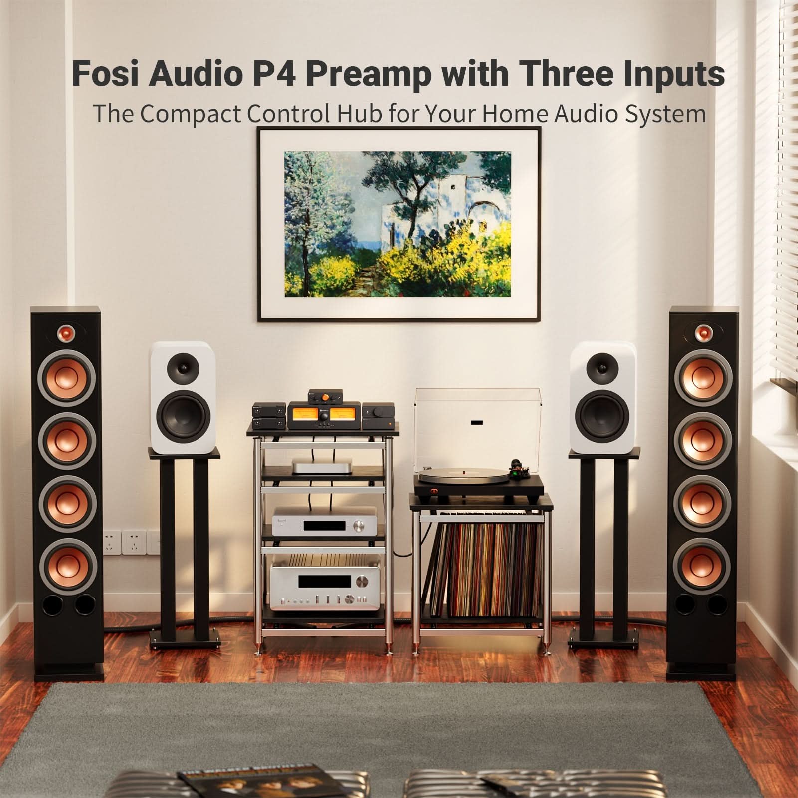 Fosi Audio P4 Mini Preamplifier gallery 1