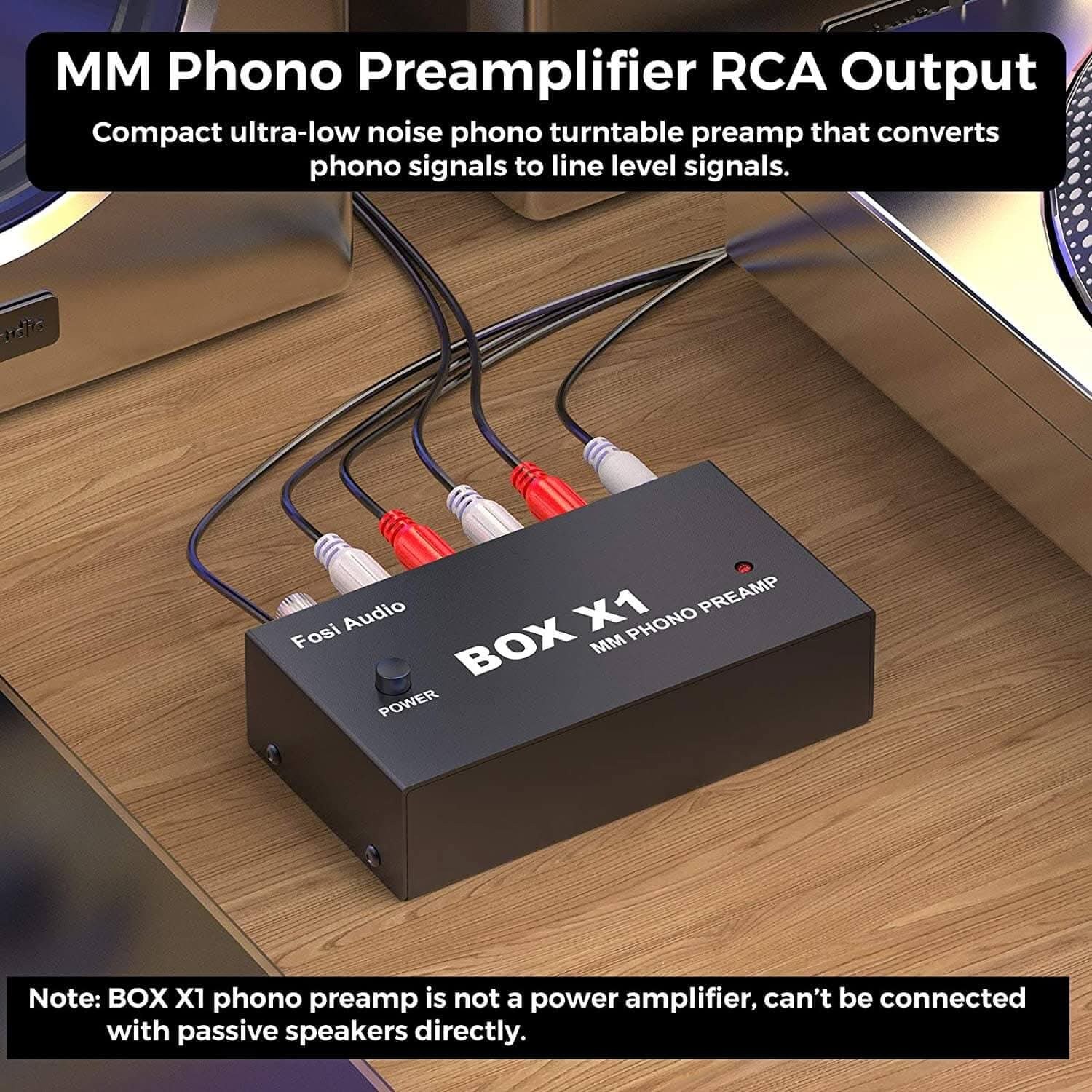 Fosi Audio Box X1 MM Phono Preamplifier gallery 1