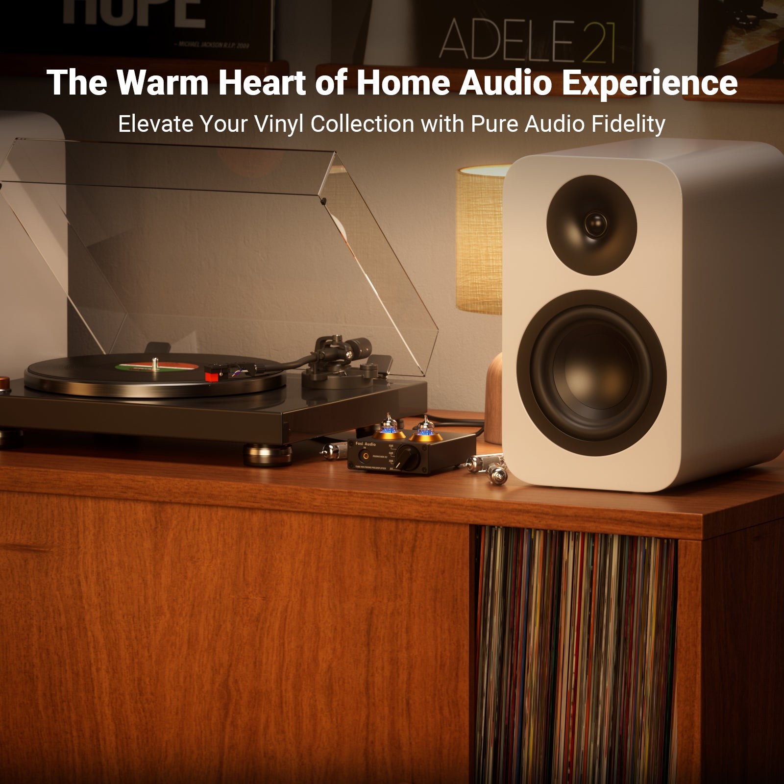 Fosi Audio Box X2 Phono Preamplifier gallery 1