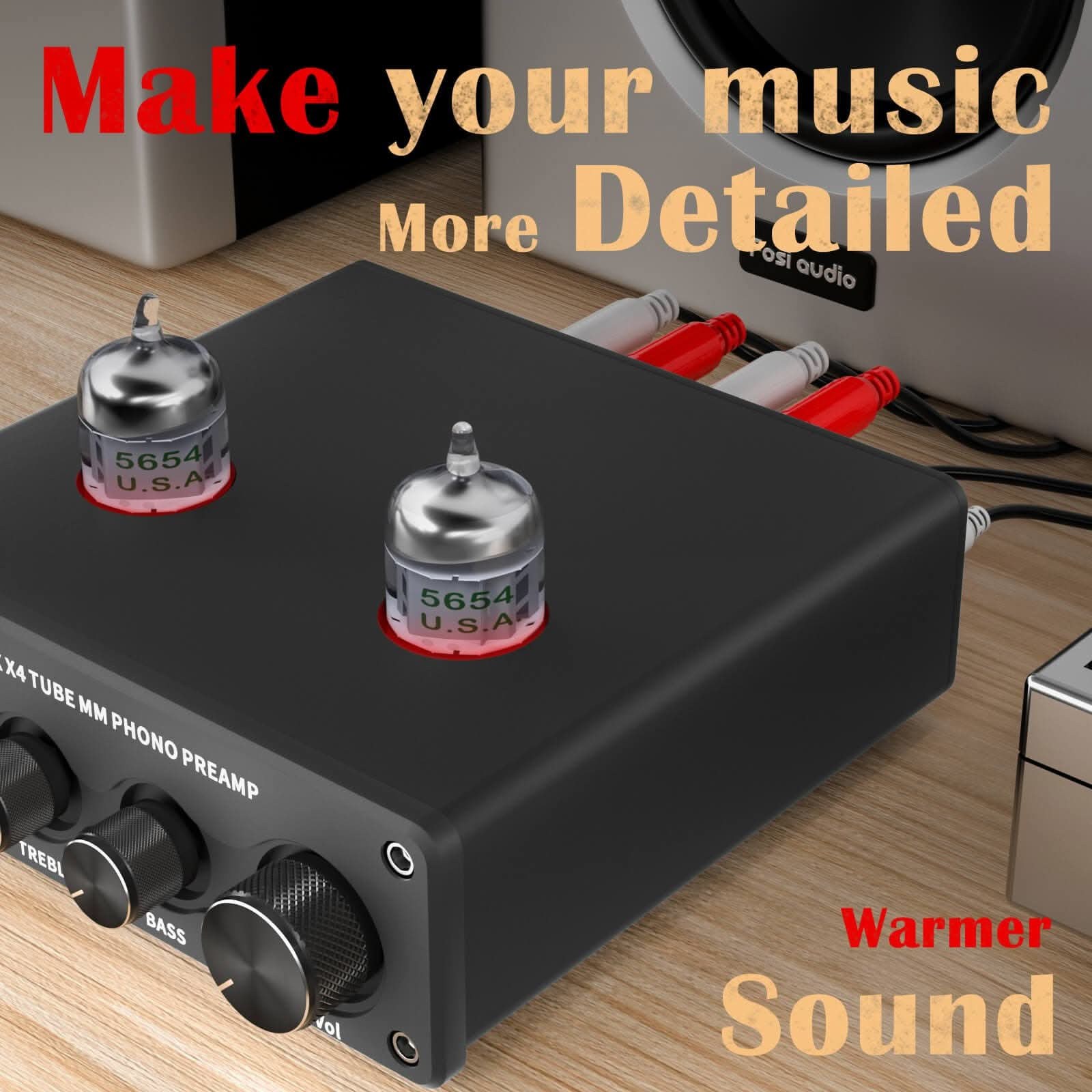 Fosi Audio Box X4 Phono Preamp/Headphone Amp gallery 1
