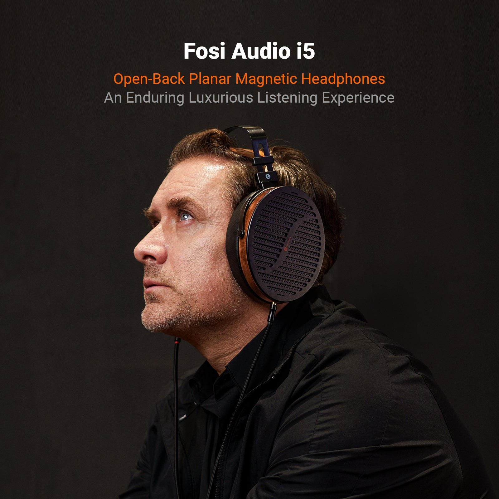 Fosi Audio i5 Headphones with 4.4mm Balanced Cable gallery 1