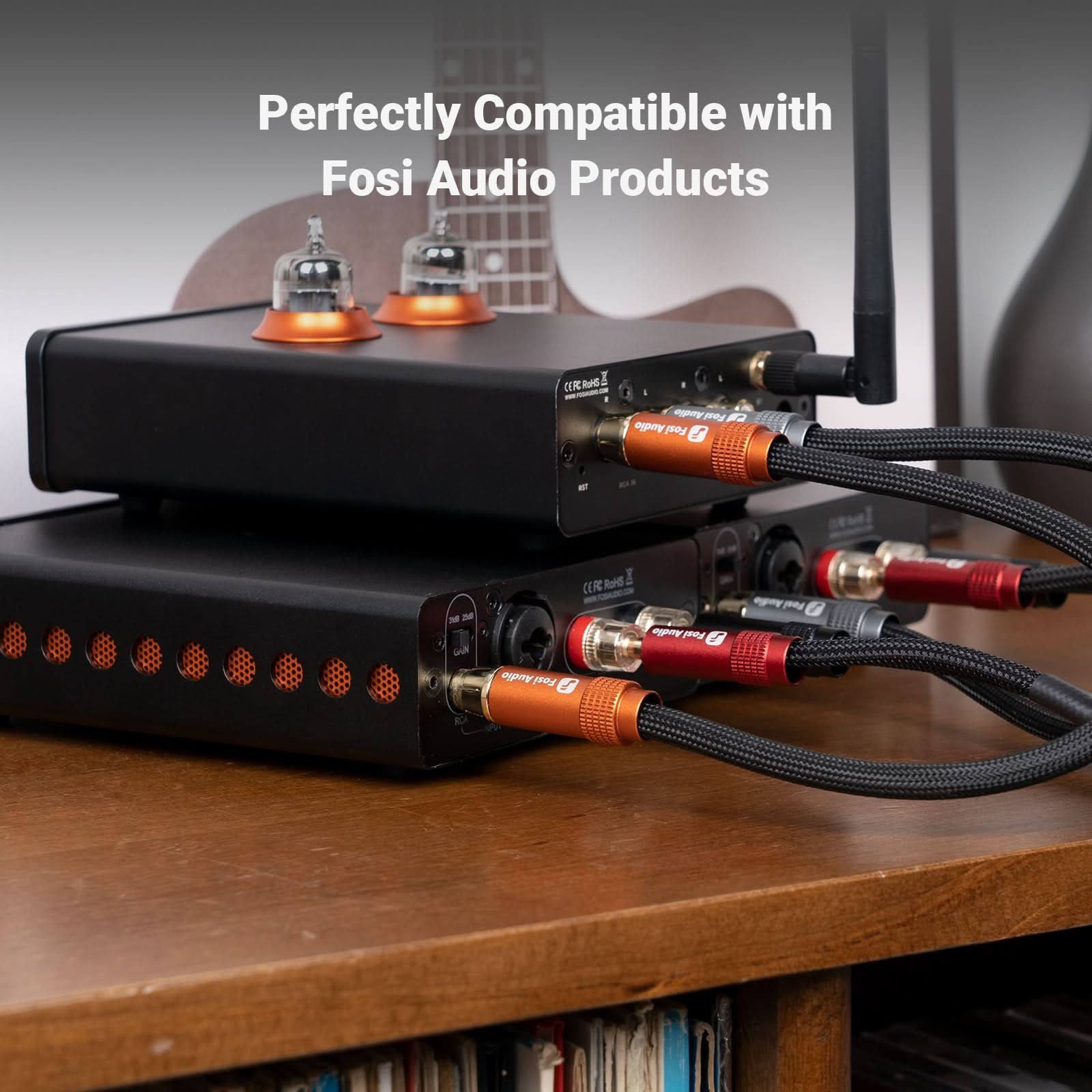 Fosi Audio 2-RCA Stereo Cable, 0.3m gallery 4