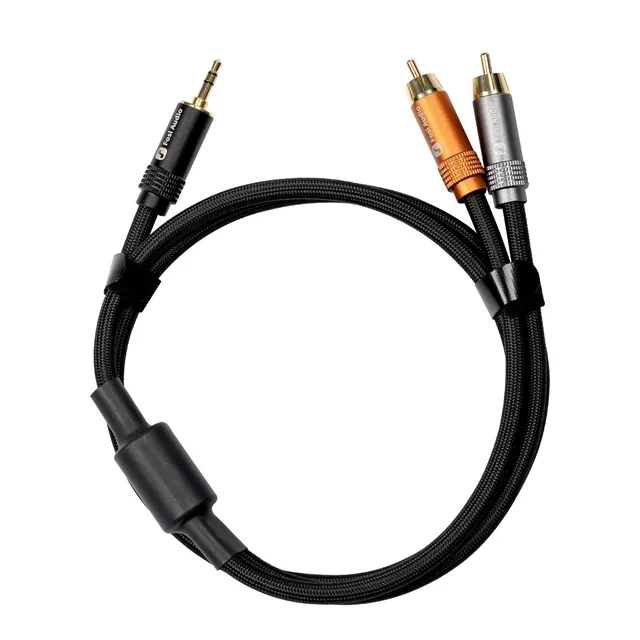 Fosi Audio 3.5mm-to-Dual-RCA Cable, 1.2m