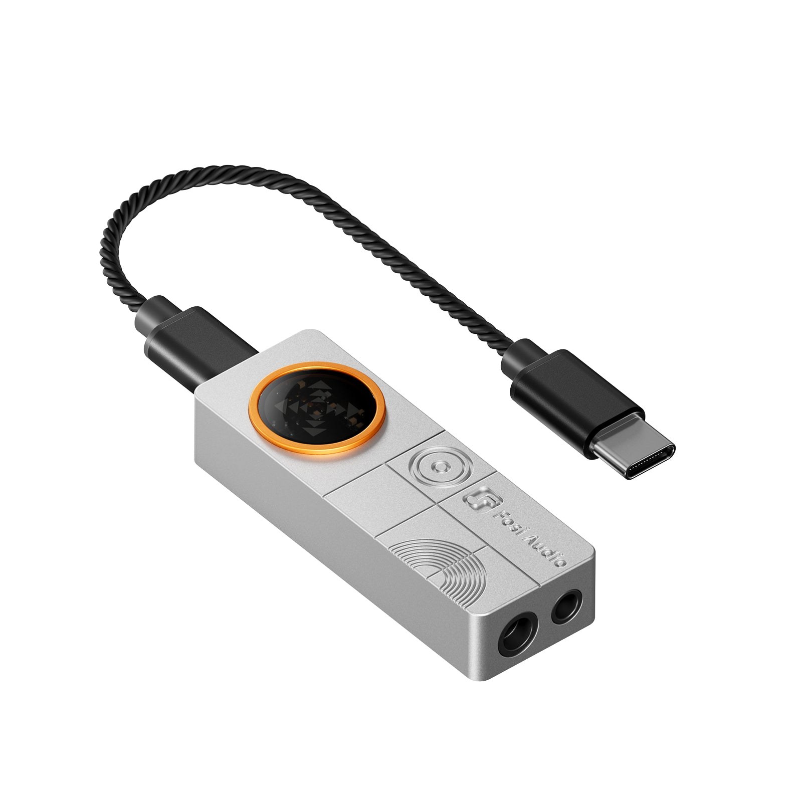 Fosi Audio DS3 Mini USB DAC/Headphone Amp, Silver gallery 1