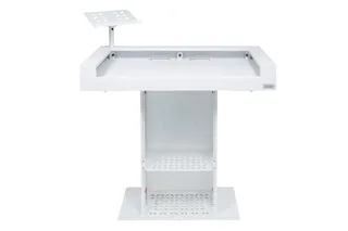 Headliner Malibu Portable DJ Podium (White) gallery 2