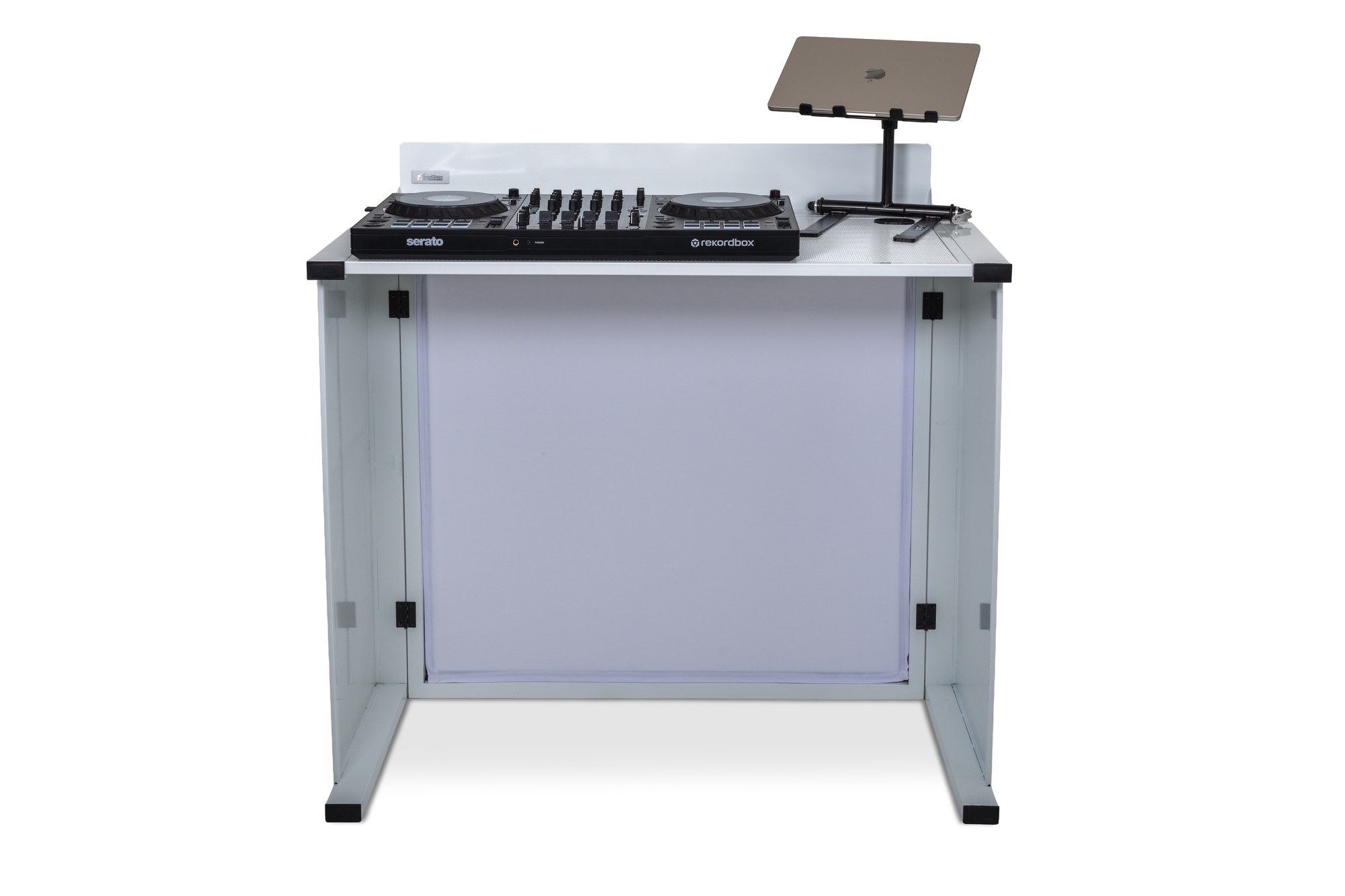 Headliner Solana Portable DJ Booth (White) gallery 4