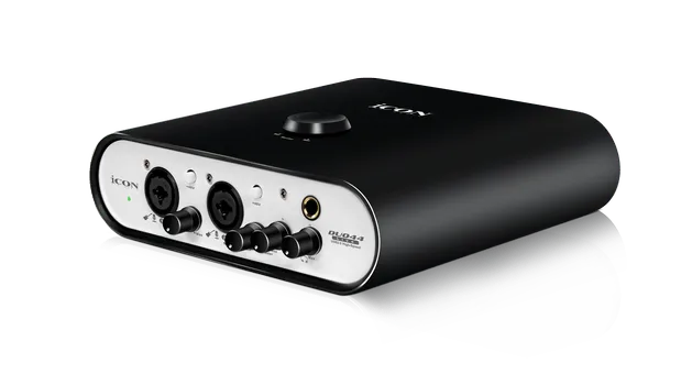 iCON Pro Audio Duo44 Dyna 4x4 USB Recording Interface w/ 127dB Dynamic Range