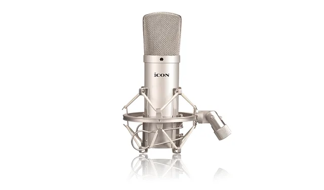 iCON Pro Audio M1 Condenser Microphone with Shock Mount