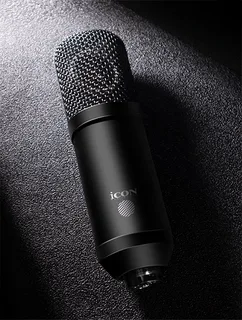 iCON Pro Audio M5 Large Diaphragm Studio Condenser Microphone w/ Shock Mount