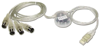 iCON Pro Audio MidiPort 2 - 2in 2out MIDI Interface