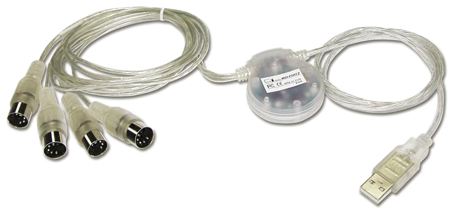 iCON Pro Audio MidiPort 2 - 2in 2out MIDI Interface
