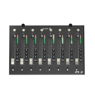 iCON Pro Audio P1-X Extender for P1-M DAW Control Surface with Motorized Faders