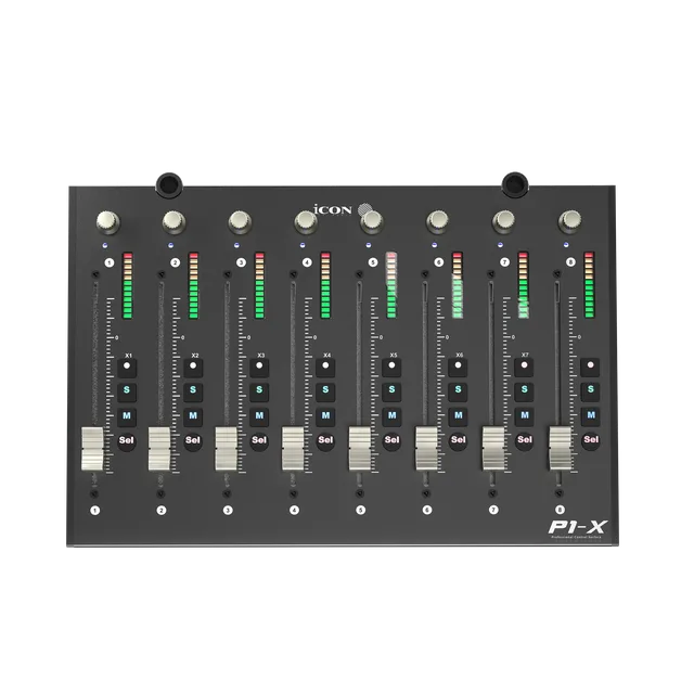 iCON Pro Audio P1-X Extender for P1-M DAW Control Surface with Motorized Faders