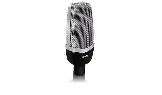 iCON Pro Audio Shield Condenser Microphone with shock mount (Large Diaphragm)