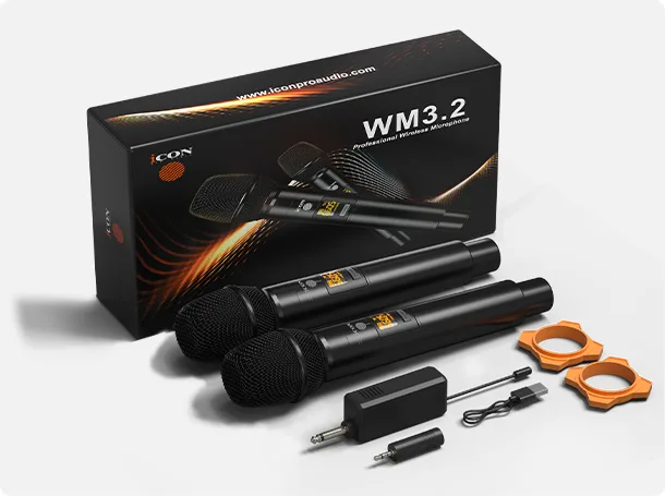 iCON Pro Audio WM 3.2 Wireless Microphone System