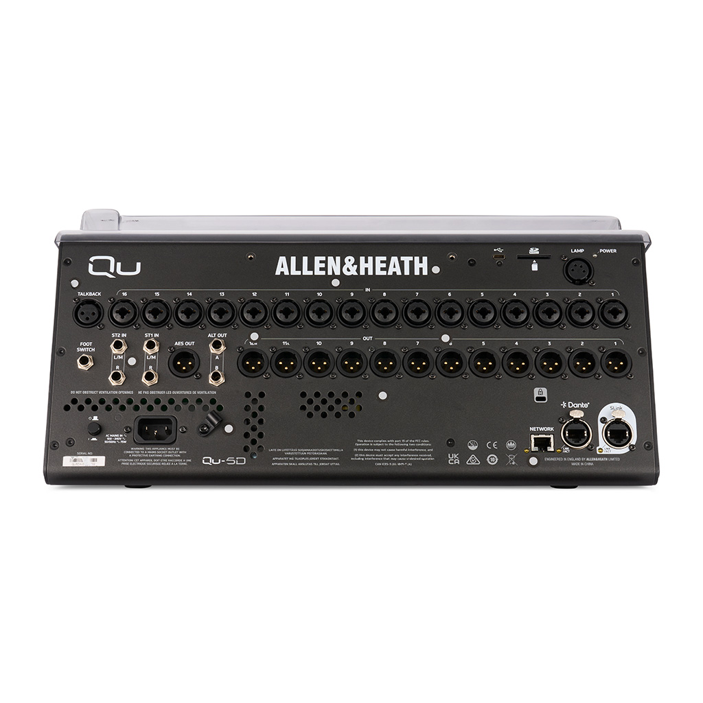Decksaver Allen & Heath QU-5 & 5D Cover gallery 2