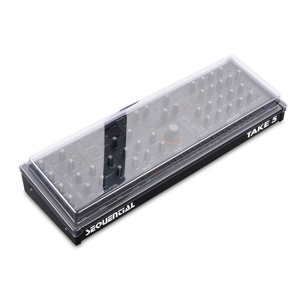 Decksaver Sequential Take 5 Oberheim Teo-5 Desktop Cover
