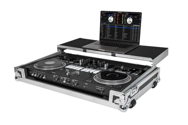 Headliner Flight Case for DDJ-REV7 w/ Laptop Platform & Wheels