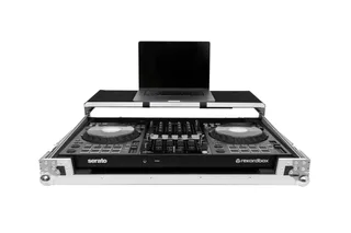Headliner Flight Case for DDJ-FLX10 w/ Laptop Platform & Wheels