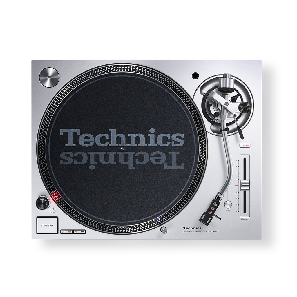 Technics SL-1200MK7 Direct-Drive Turntable (Silver)